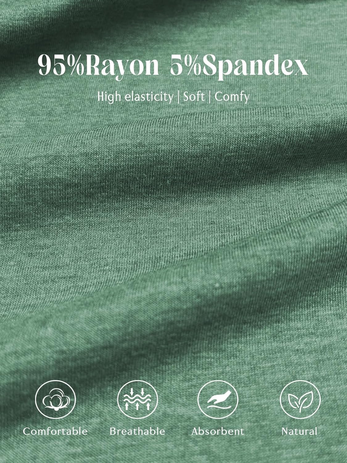 Ecavus Women's Nursing Shirts for Breastfeeding with Zipper Long Sleeve Defined Seams Comfortable Breastfeeding Shirts - Image 3