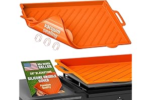 UPGRADED 28" Silicone Blackstone Grill Mat: Shielding Your BBQ Haven