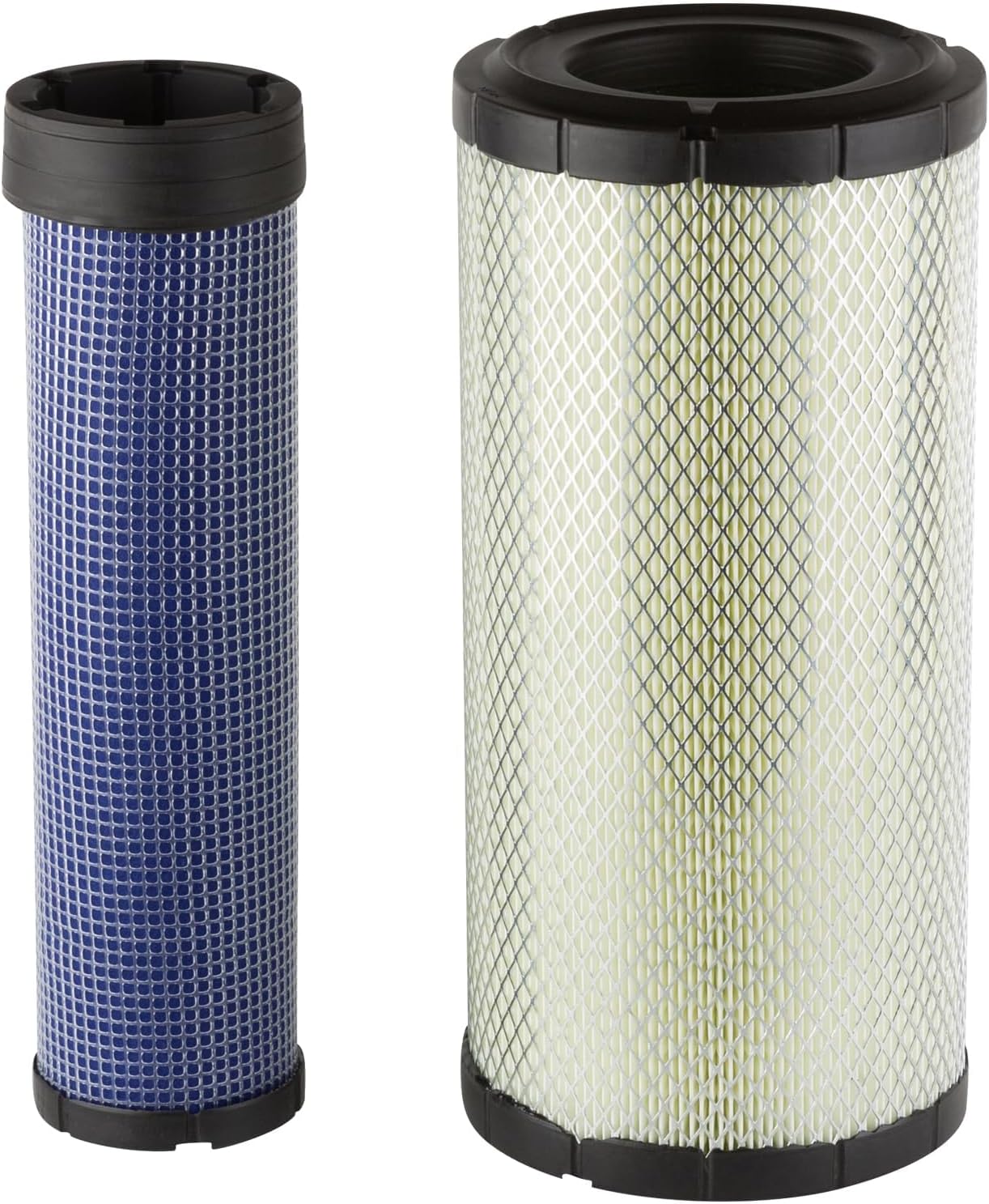 GETOPAUTO P828889 & P829333 Air Filters Set Compatible with Kubota SVL90 SVL90-2, Case 222421A1 222422A1, Cat 110-6326 110-6331, John Deere At171853 AT171854, WIX 46562-46569, Baldwin RS3544 RS3545