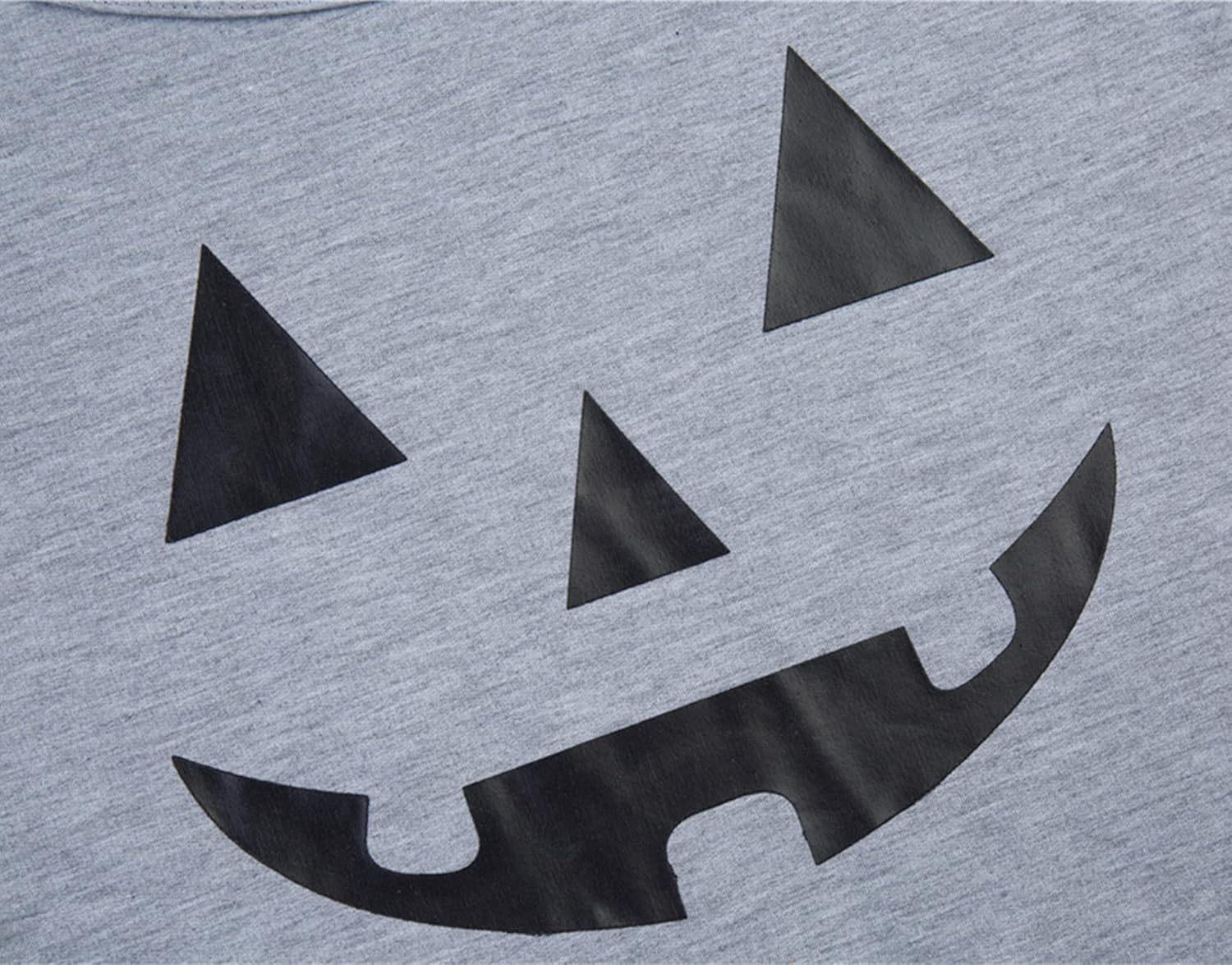 lymanchi Women Slouchy Shirts Halloween Pumpkin Long Sleeve Sweatshirts Pullover - Image 5