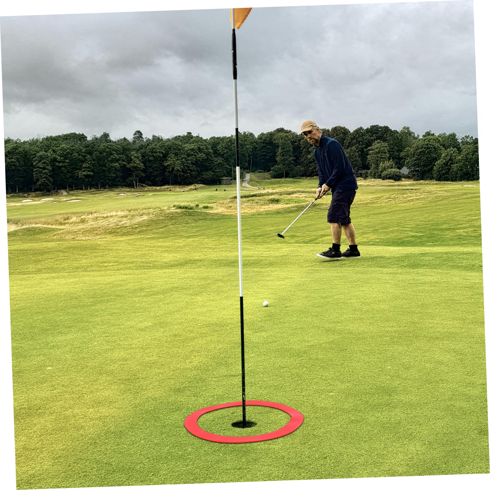 Abaodam Silicone Putting Golf Putting Aid Challenging Target for Improved Accuracy Waterproof