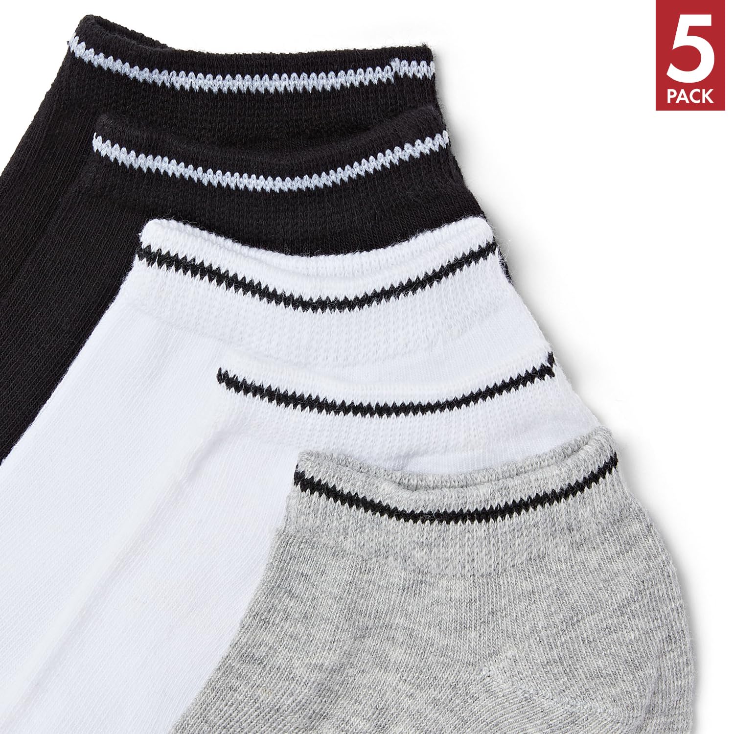 Wrangler Tennent Trainer Liner Socks (5 sztuk) męskie, płaski, 43-46 EU