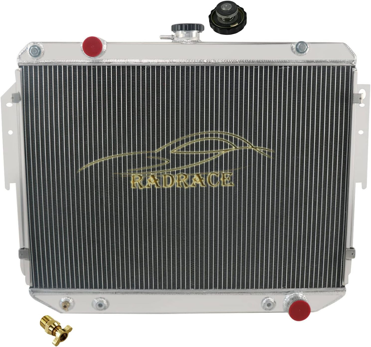 Aluminum Radiator for 1984-2003 Dodge B250 B350 B150 B3500 B2500 B1500 Ram 3500 1500 2500 Van 5.2L 5.9L V8 Radiators 3 Row Core