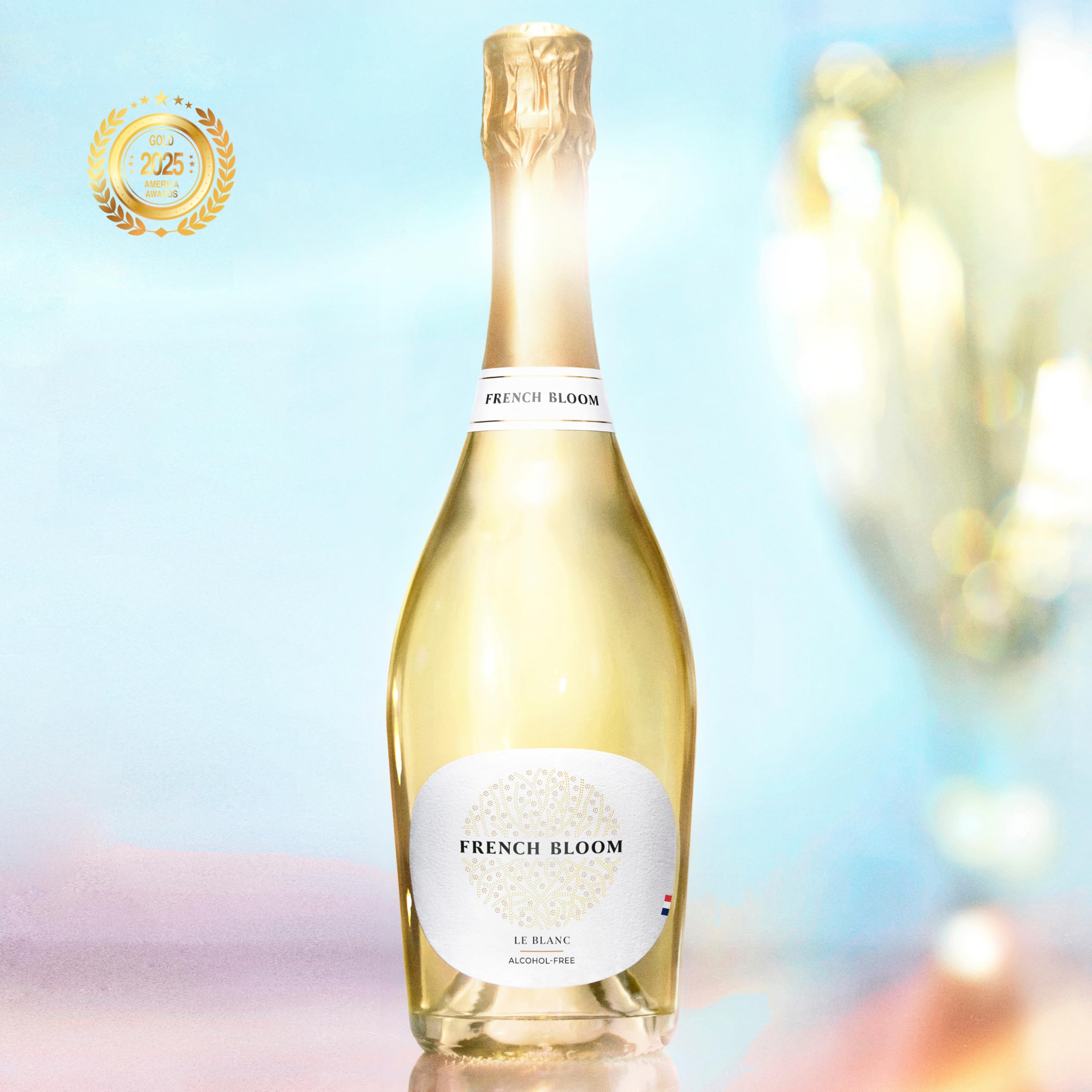 French Bloom Le Blanc, Effervescent Sans Alcool 75cl - Certifi biologique,  vegan, faible en calories, adapt aux femmes enceintes, sans sulfites, sans  conservateurs ni sucres ajouts. : Amazon.fr: Epicerie