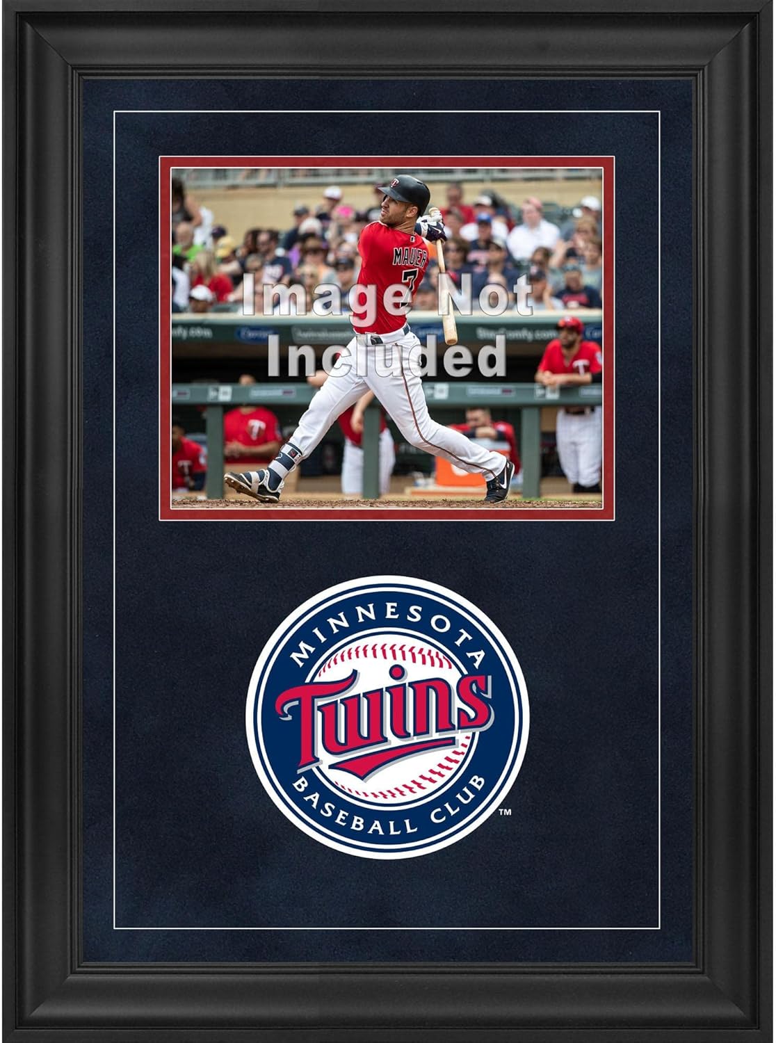 Minnesota Twins Deluxe 8" x 10" Horizontal Photograph Frame with Team Logo - Baseball Other Display Cases