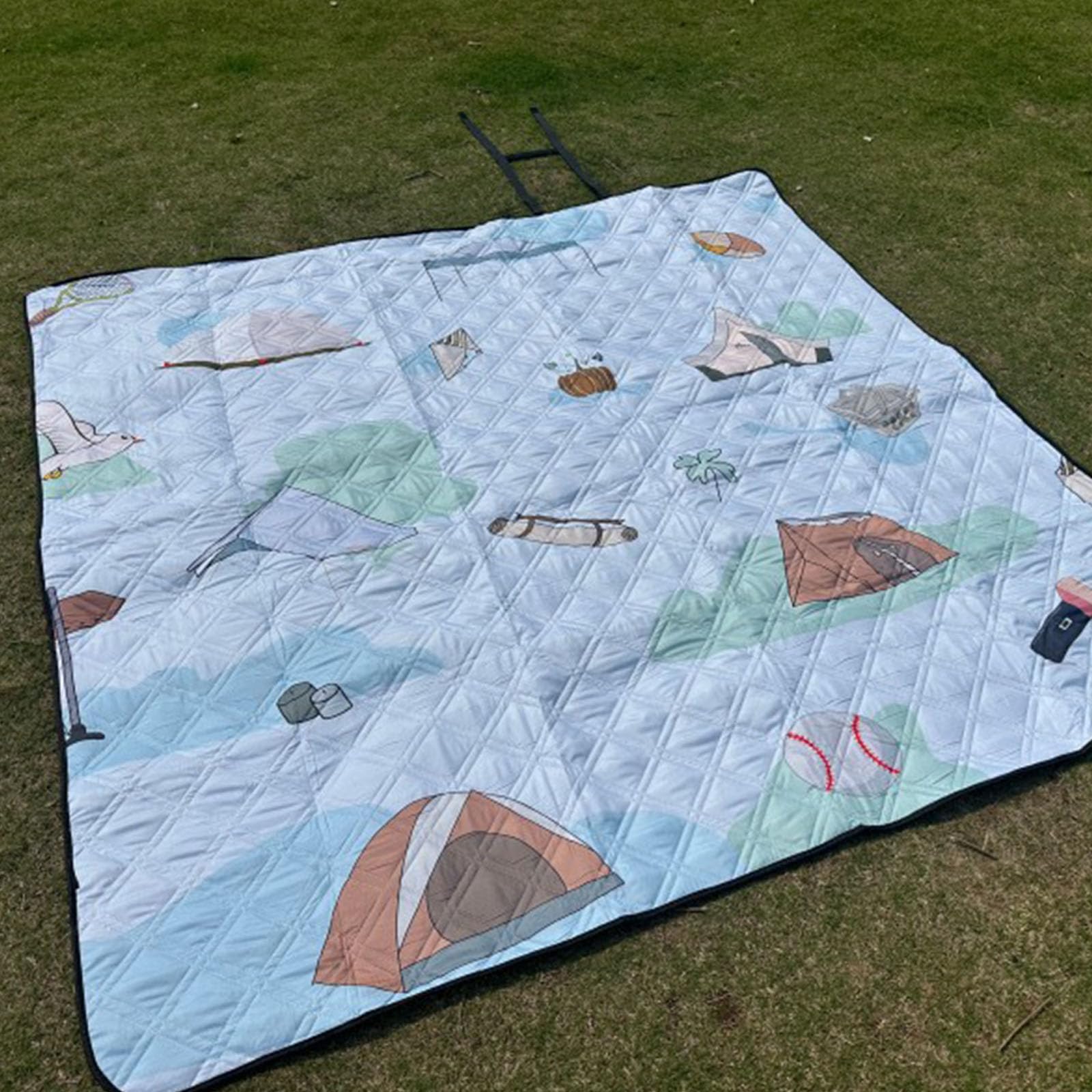 Générique Tapis épais pour Pique-Nique Yoga, Souple, Nettoyage Facile, Utilisation multifonctionnelle, imperméable