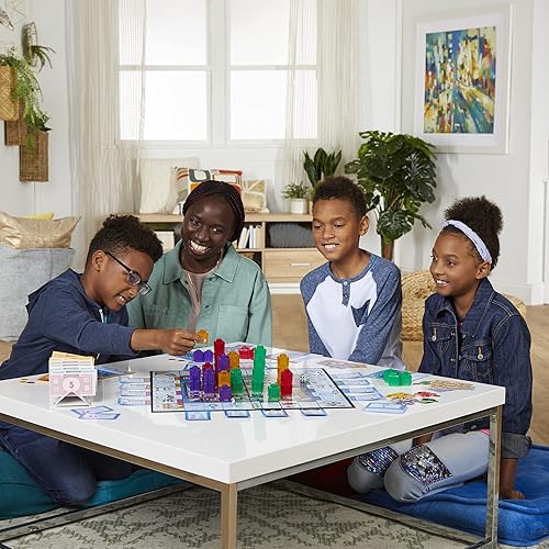 Miniatura 6 de Monopoly Builder - Juego de mesa, juego de estrategia, juego familiar, juegos para niños, juego divertido para jugar, juegos de mesa familiares, de