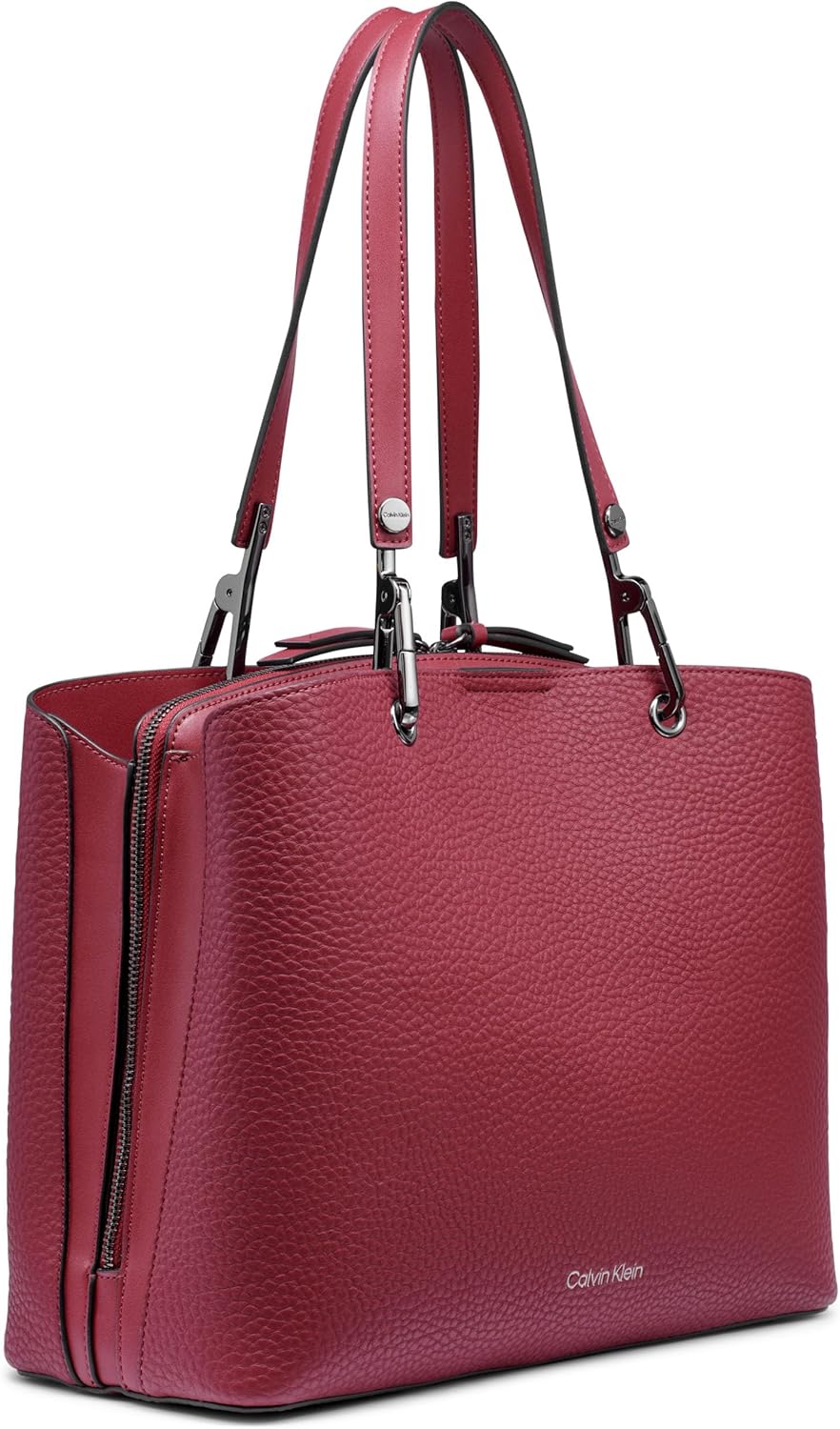 Calvin Klein womens Garnet Triple Compartment Tote - Image 5