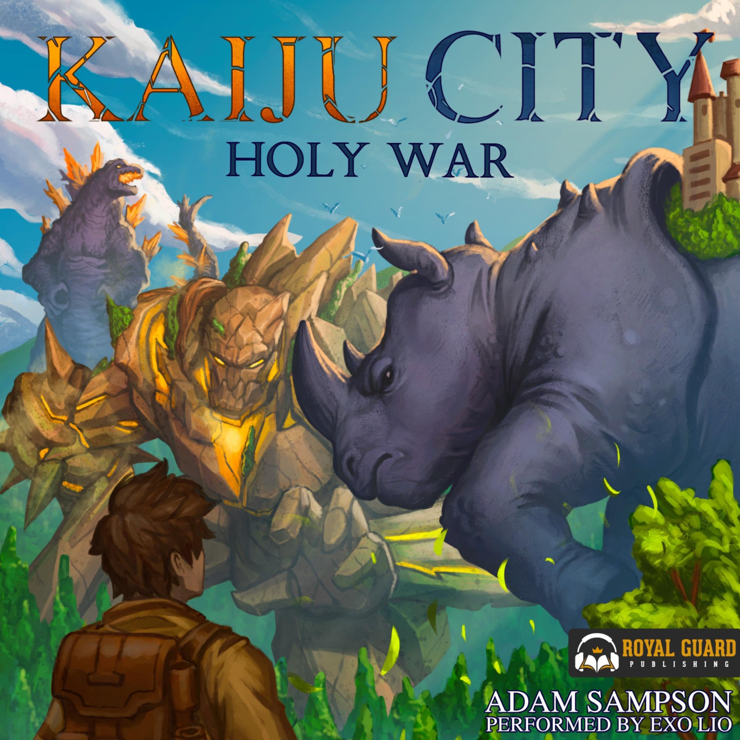 Cover art for Kaiju City: Holy War