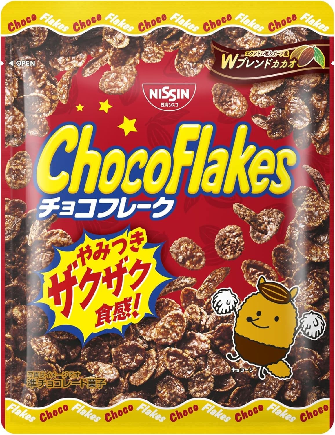 Amazon.com: Nissin Choco Flakes 55 g (Pack of 6) - Japanese Crispy