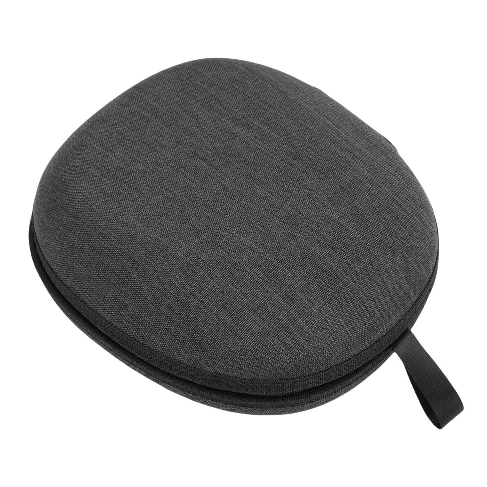 Custodia Rigida in EVA per Cuffie Wireless - Borsa da Viaggio Resistente per Cuffie con Comodo Vano Portaoggetti, Ideale per i Viaggiatori (BLACK)
