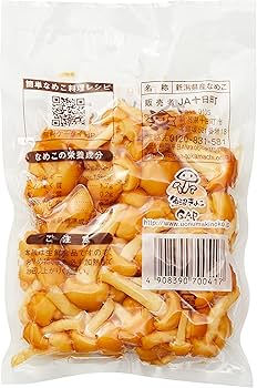 Amazon.co.jp: 八鮮屋 新潟県産 なめこ 1パック 80g : Food, Beverages