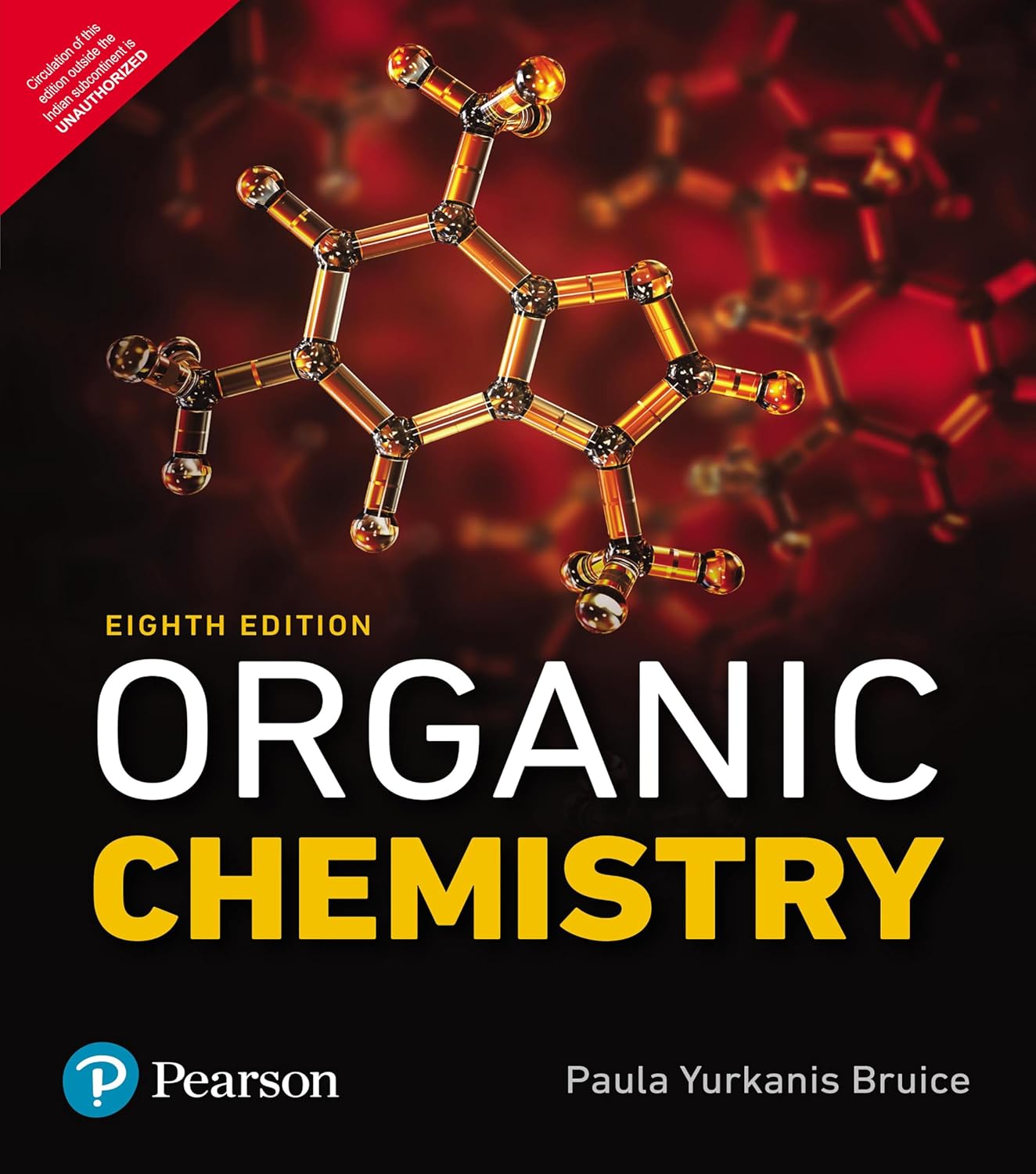 Organic Chemistry, 8th edition Paula Yurkanis Bruice 9789353948450