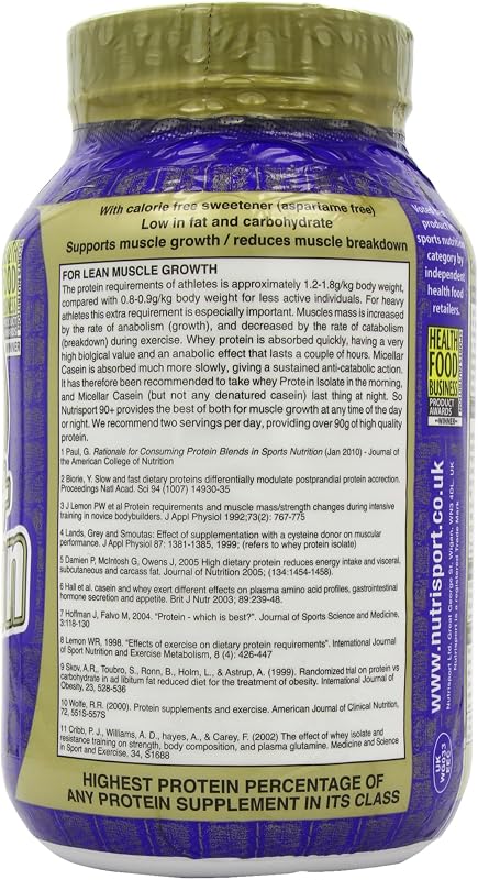 Nutrisport 90+ Protein Banana 908g image 3