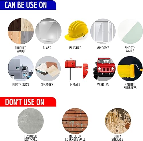 Miniatura 7 de 3 calcomanías reflectantes de línea azul fina  5 x 3 pulgadas  Etiqueta adhesiva de línea azul delgada de bandera estadounidense  Calcomanías de