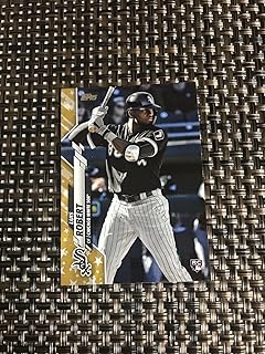 2020 Topps Gold Star Parallel Luis Robert Rookie #392 White Sox - Baseball Slabbed Rookie Cards