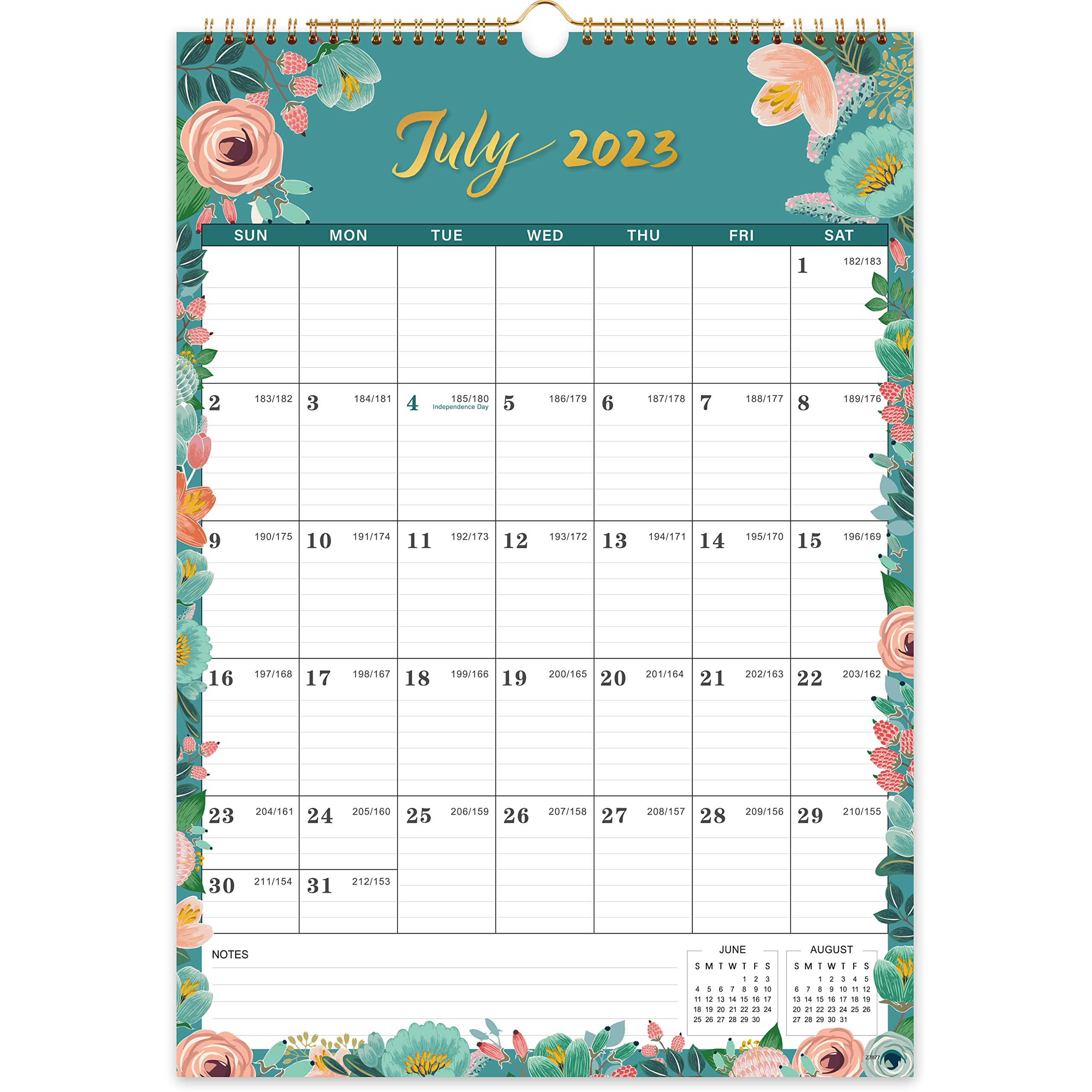 2026 Wall Calendar - 2026 Calendar from Jan. 2026 to Dec. 2026, 2026 Calendar 12 Month, 12''x17'', Large Ruled Blocks Perfect for Home or Office