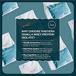 Isolation des protéines de lactosérum, 27g Protéines par portion, naturellement sucrées avec Stevia, pratiquement sans lactose, idéales pour les smoothies et la nutrition quotidienne – Vanille – 907g – 2lb