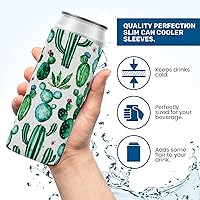 Vista 8 de QualityPerfection Funda magnética delgada para enfriar latas, imán de cerveza/energía, 12 onzas, tamaño delgado, neopreno, 0.157 in de grosor