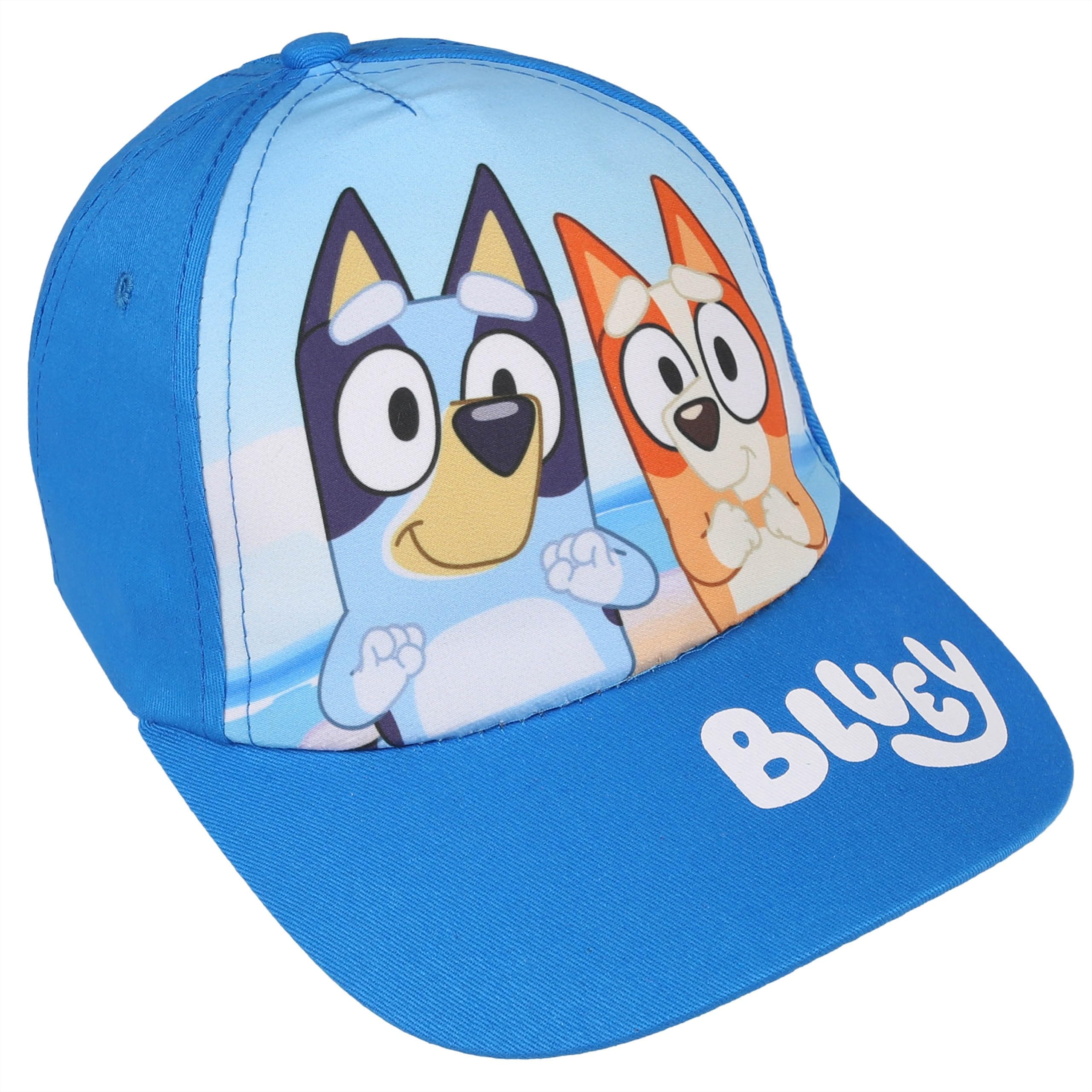 sarcia.eu Bluey Gorra de béisbol para niño, de Color Azul