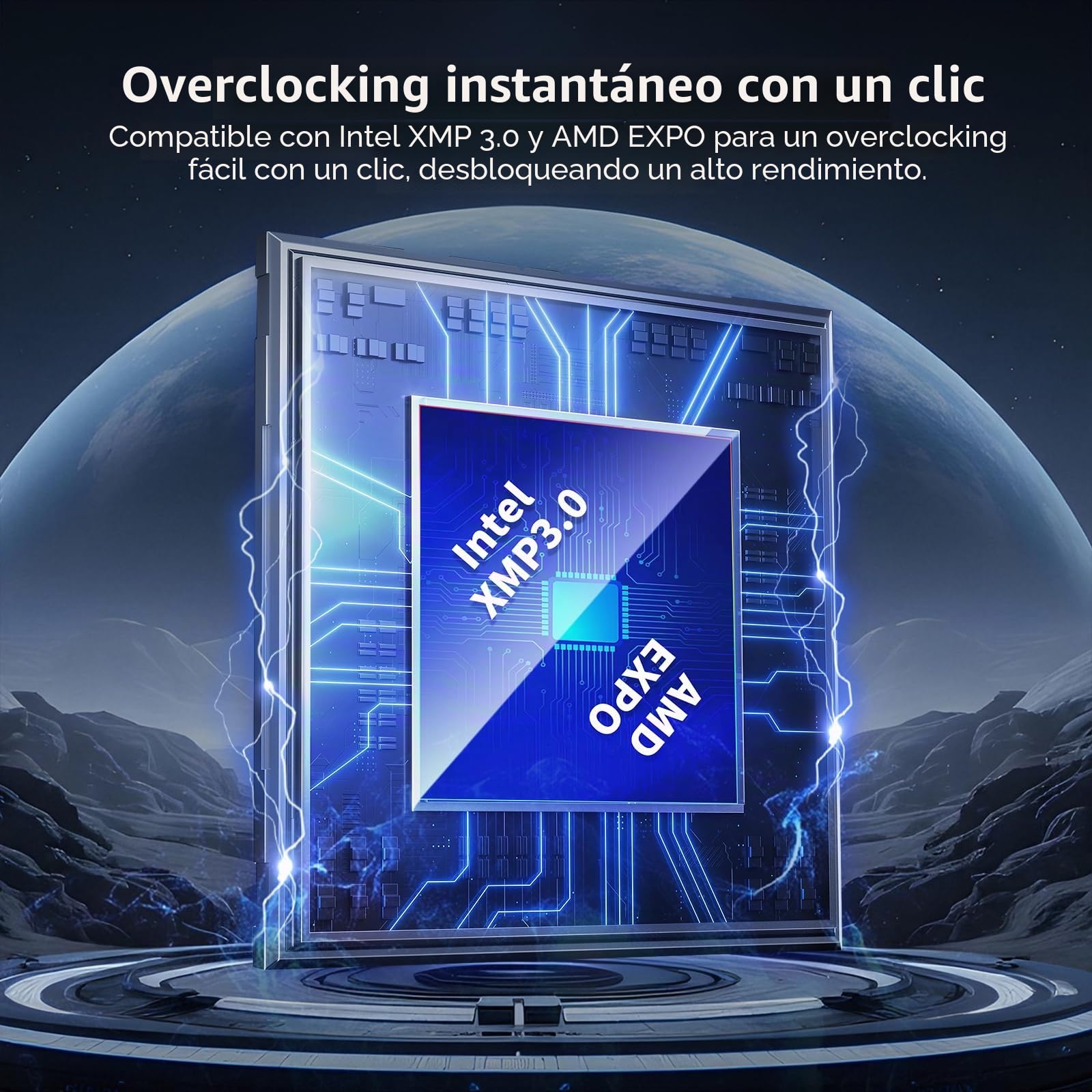 Netac Memoria RAM DDR5 RGB de 32 GB (2 x 16 GB) 6400 MHz (PC5-51200) CL32, para ordenador de sobremesa para XMP 3.0, color negro