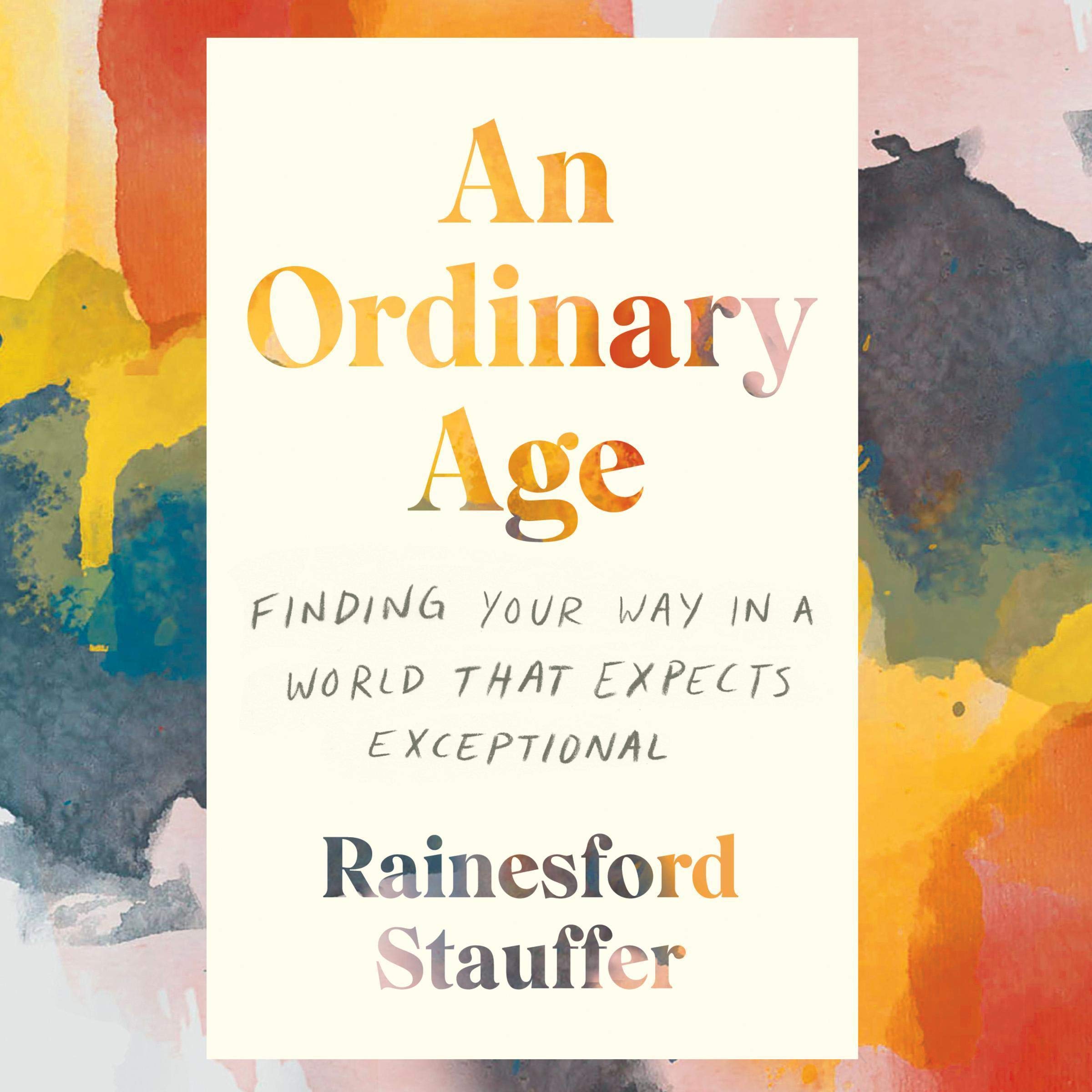 Cover art for An Ordinary Age