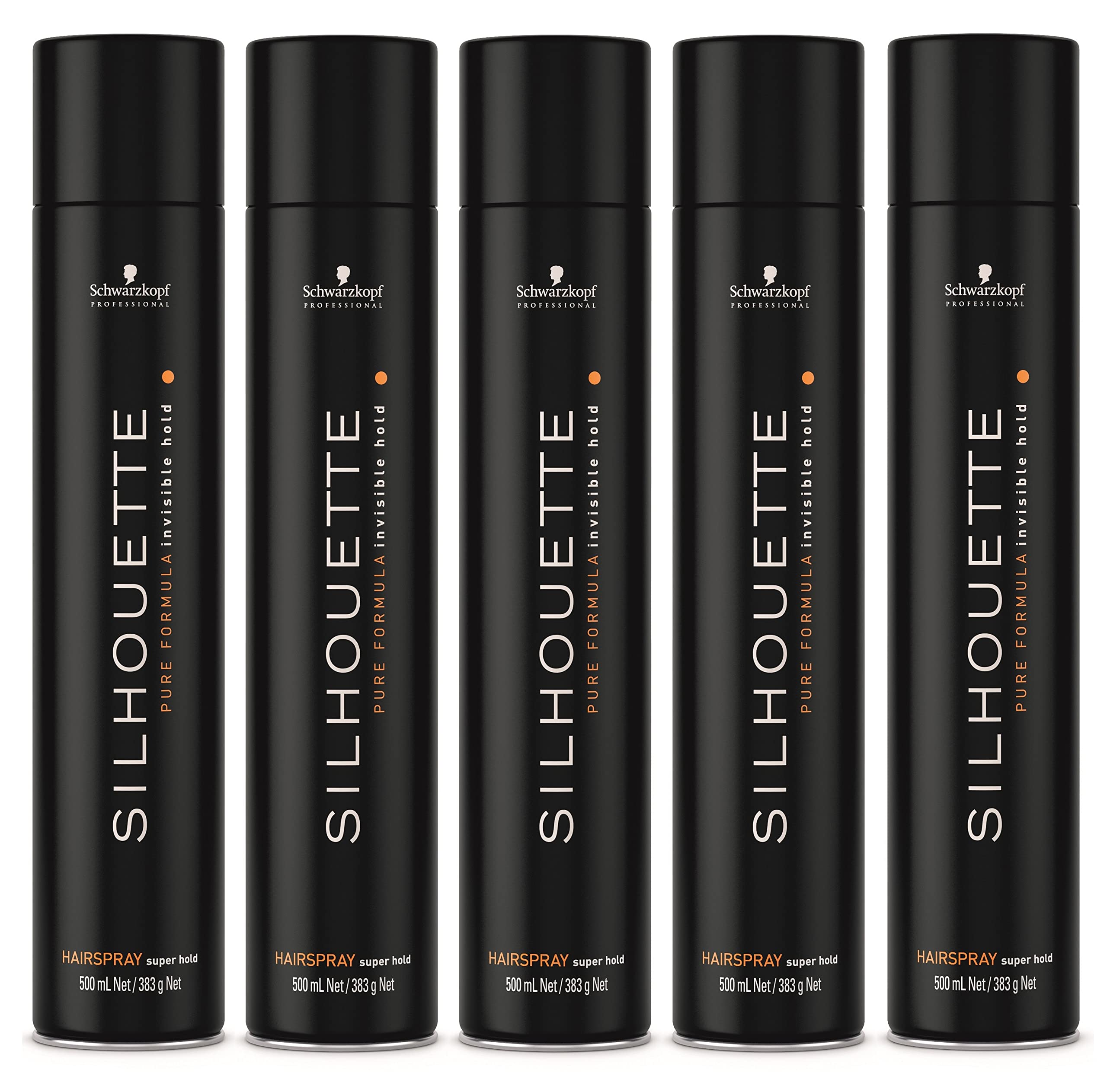 Spray para el cabello Super Hold Black Silhouette Styling Schwarzkopf 500 ml