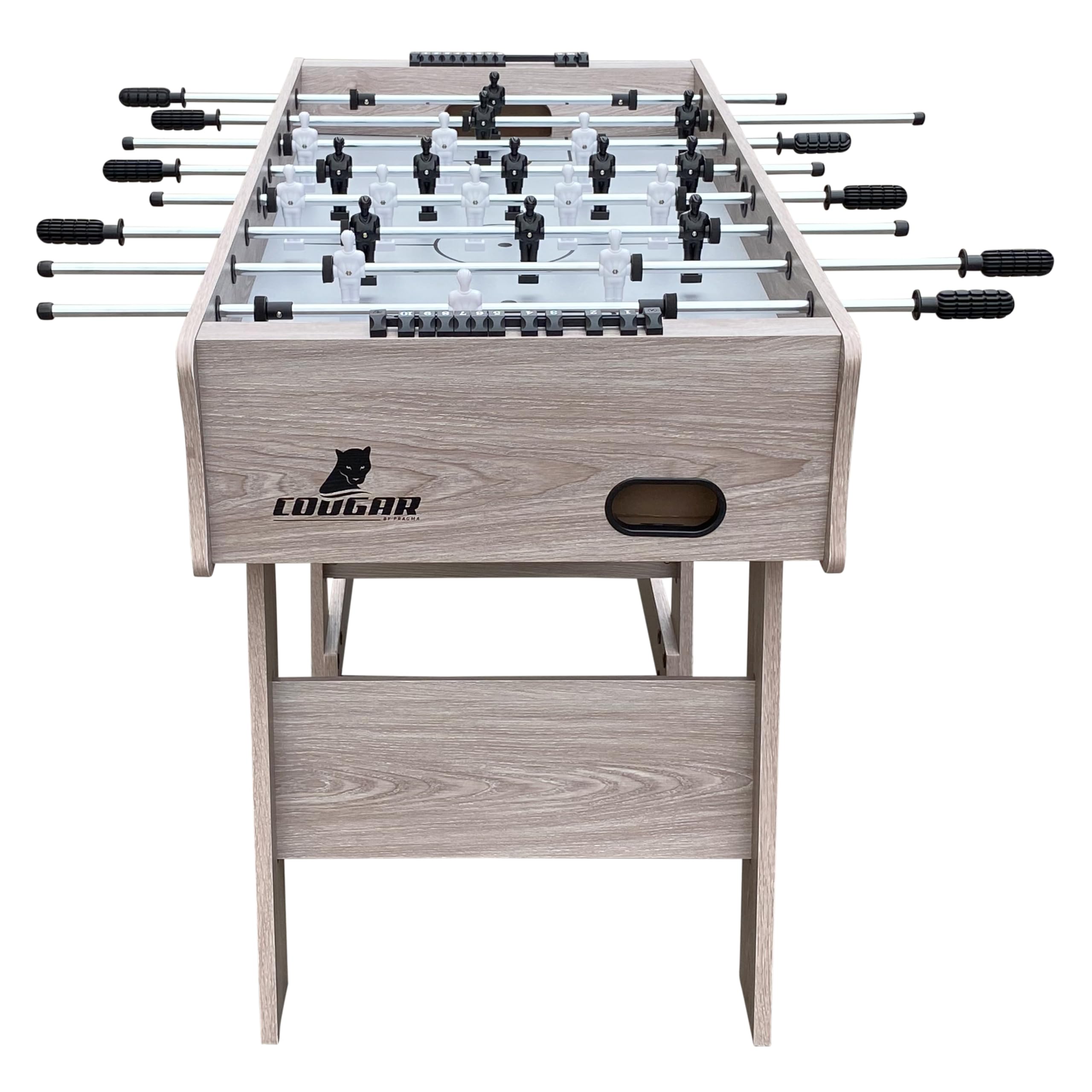 Cougar Scorpion Kick Tavolo da calcio pieghevole | incl 2 palle e contapunti | per bambini e adulti 122 x 61 x 80 cm
