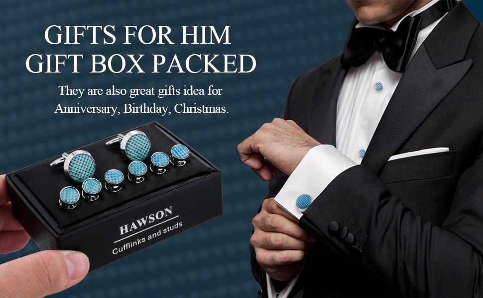 Set de Mancuernillas y Pijamas para Hombre en Caja de Regalo miniatura 7