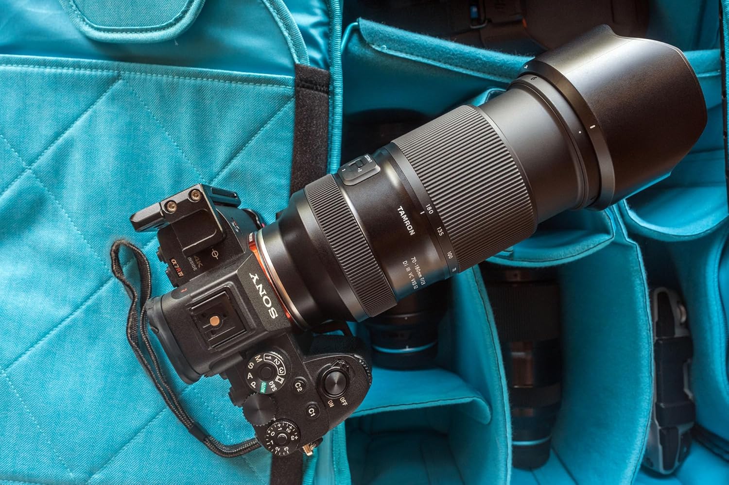 Tamron 70-180mm F/2.8 Di III VC VXD G2 - Telephoto Zoom Lens for Sony E Mount - Black
