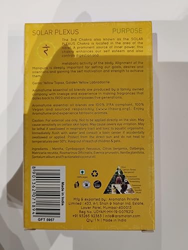 Miniatura 9 de Aromafume - Juego de regalo de mezcla de aceite esencial de 7 chakras, 7 x 0.2 fl oz/0.2 onzas líquidas, aceites de aromaterapia para meditación,