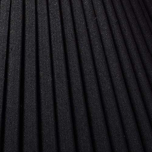 Miniatura 11 de Royal Designs Coolie Empire - Persiana básica plisada lateral, color negro con dorado, 5 x 14 x 9.5 pulgadas (BS-727-14BLKGL)