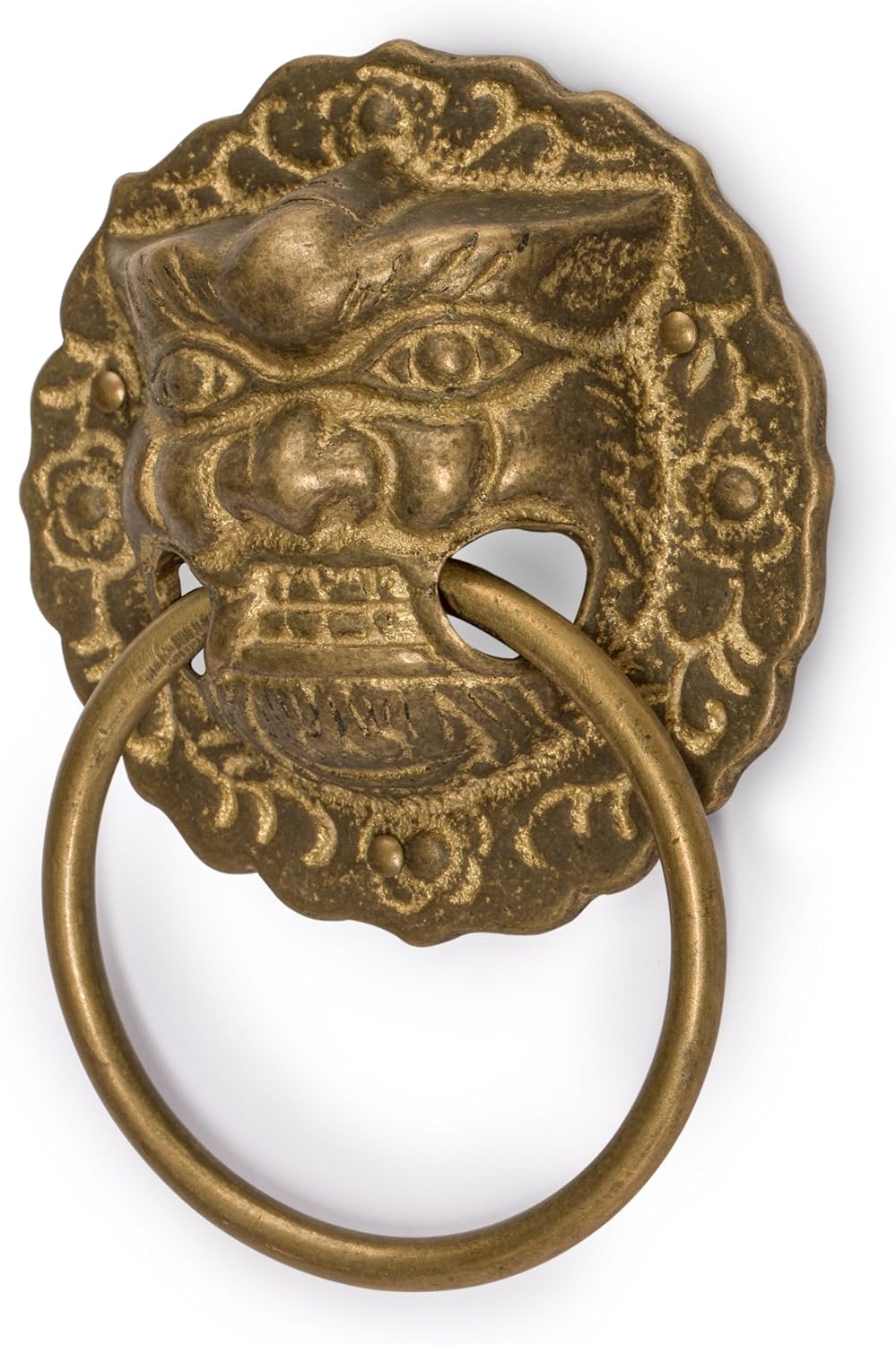 Hardware Philosophy "Fu Lion Brass Pulls Hardware 3.4" - Set of 2