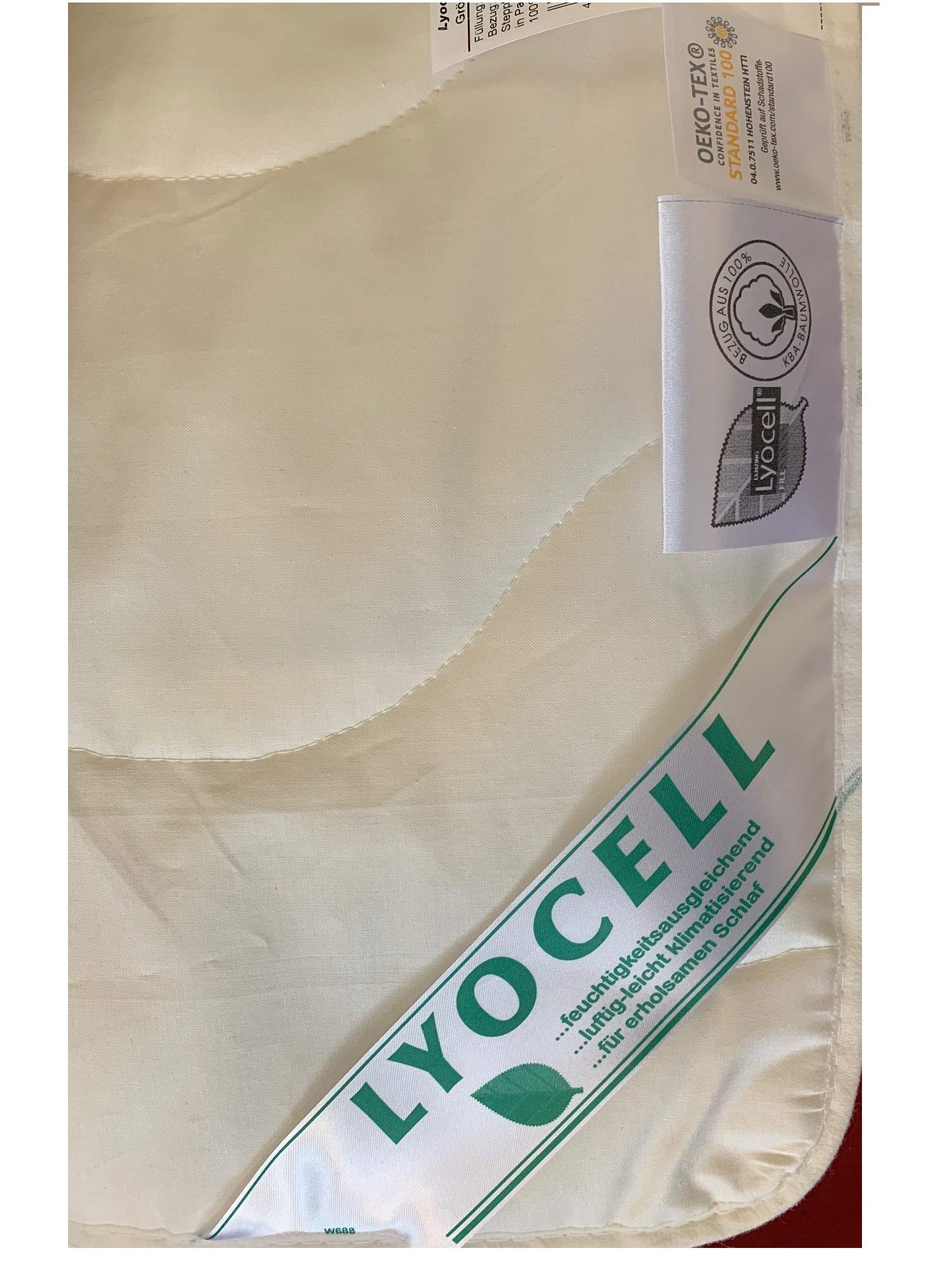 Lyocell Tencel Lenzing® leichte Kinder Sommerdecke Bezug 100% KBA Baumwolle 100x135 cm vom Betten Fachgeschäft