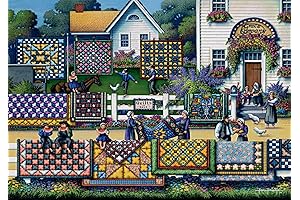 Immerse Yourself in Amish Crafting Traditions with Buffalo Games' Dowdle: Amish Quilts Puzzle