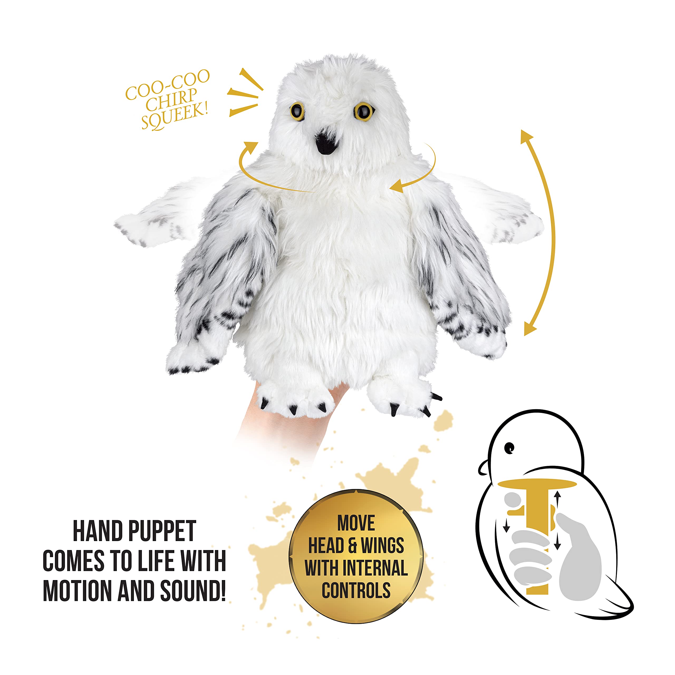 The Noble Collection Hedwig Electronic - Bambola interattiva