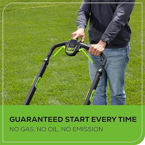 Miniatura 5 de Greenworks Cortacésped de doble hoja sin escobillas de 80 V y 25 pulgadas (autopropulsado) (más de 75 herramientas compatibles), batería y cargador