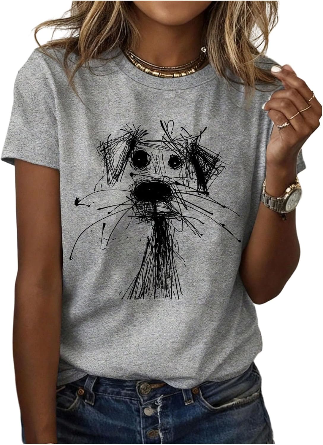 SOLY HUX Women's Funny Tshirts Summer Crewneck Short Sleeve Graphic Tees Vacation Clothes
