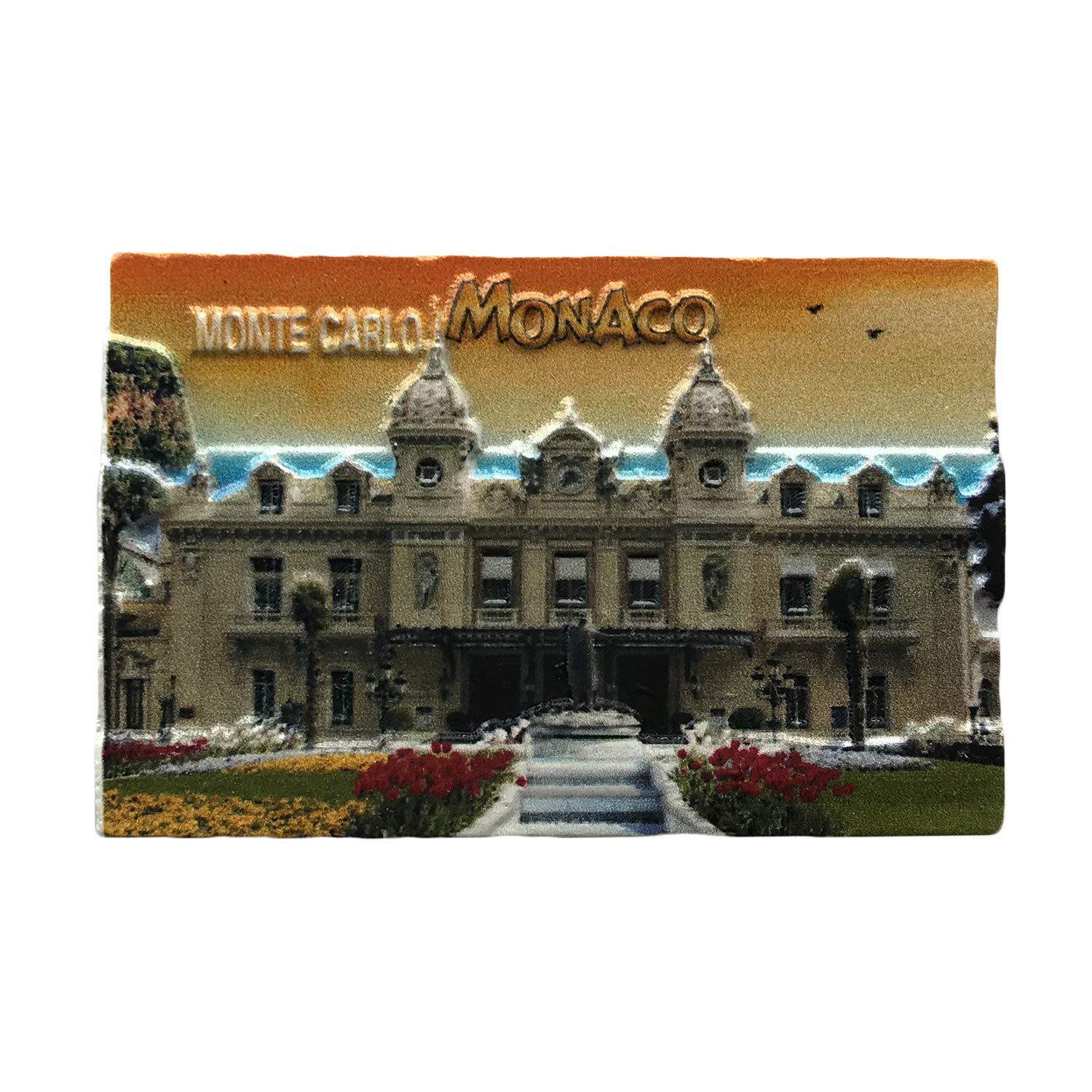 Wedarego Monaco5 Monaco 3D Refrigerator Magnet Tourist Souvenirs Resin Magnetic Stickers Fridge Magnet Home & Kitchen Decoration From China