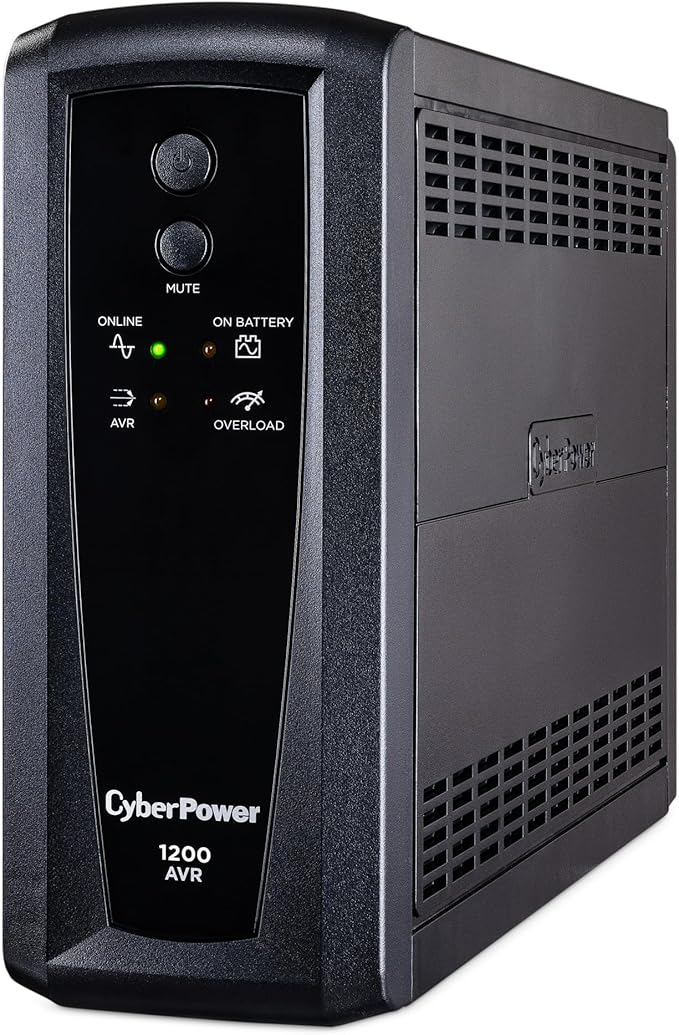 CyberPower CP1200AVR UPS 1200VA/720W 10 Tomacorrientes Mini-Torre miniatura 2