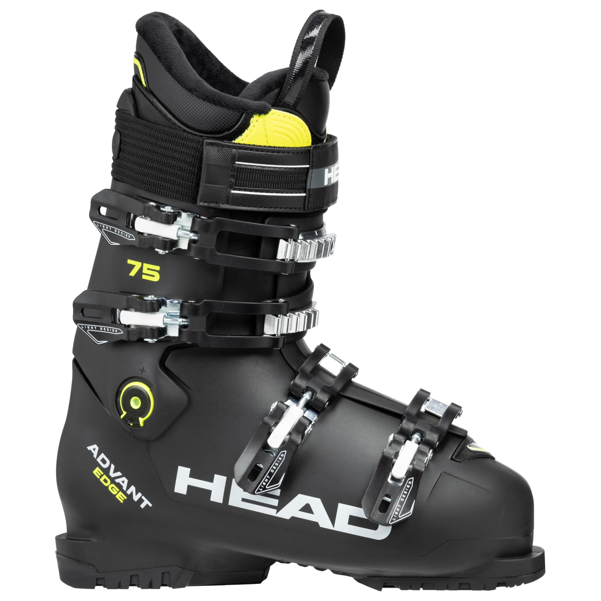 HEAD Men ADVANT Edge 75 Black Ski Boot