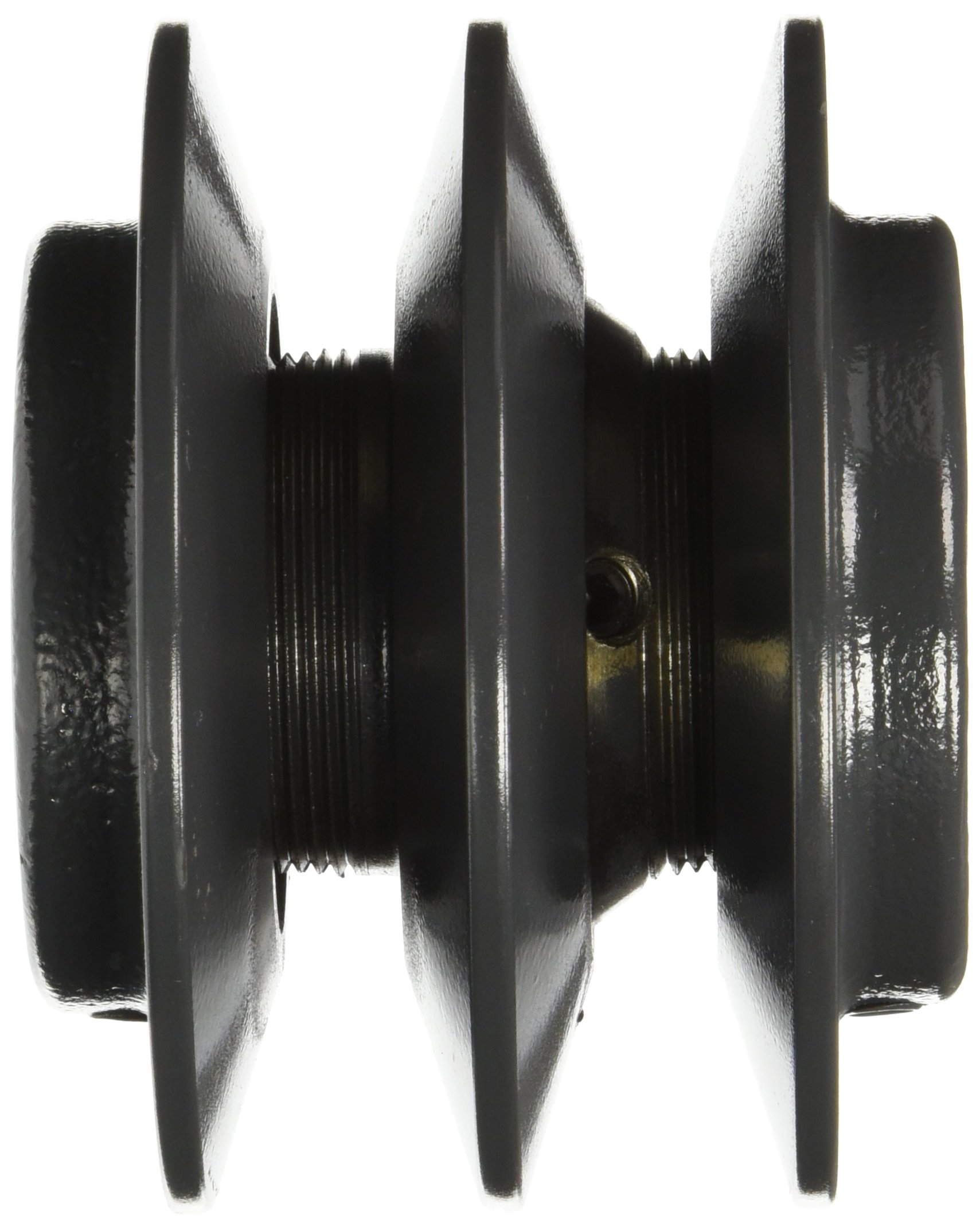 Browning 2VP42X7/8 Variable Pitch Sheave, 2 Groove, Finished Bore, Cast Iron Sheave, for 3L, 4L or A, 5L or B Section Belt