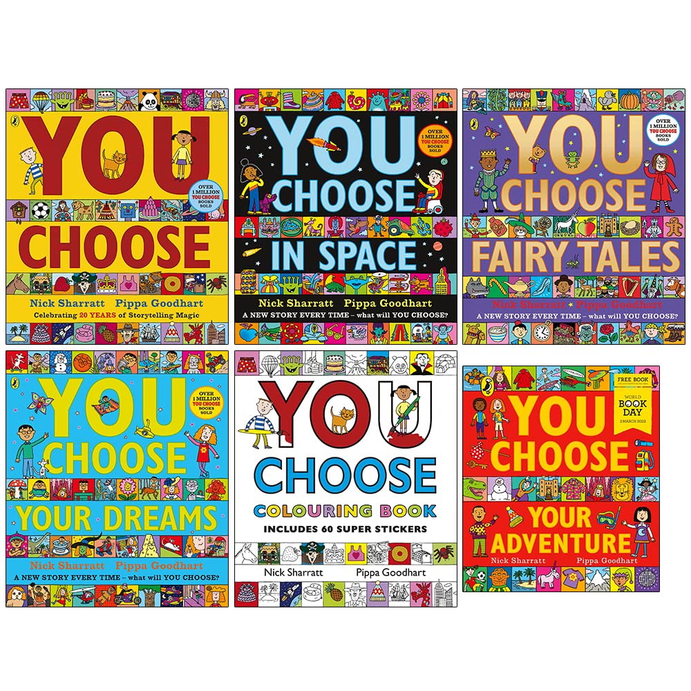 Pippa Goodhart You Choose Series 6 Books Collection Set (You Choose ...