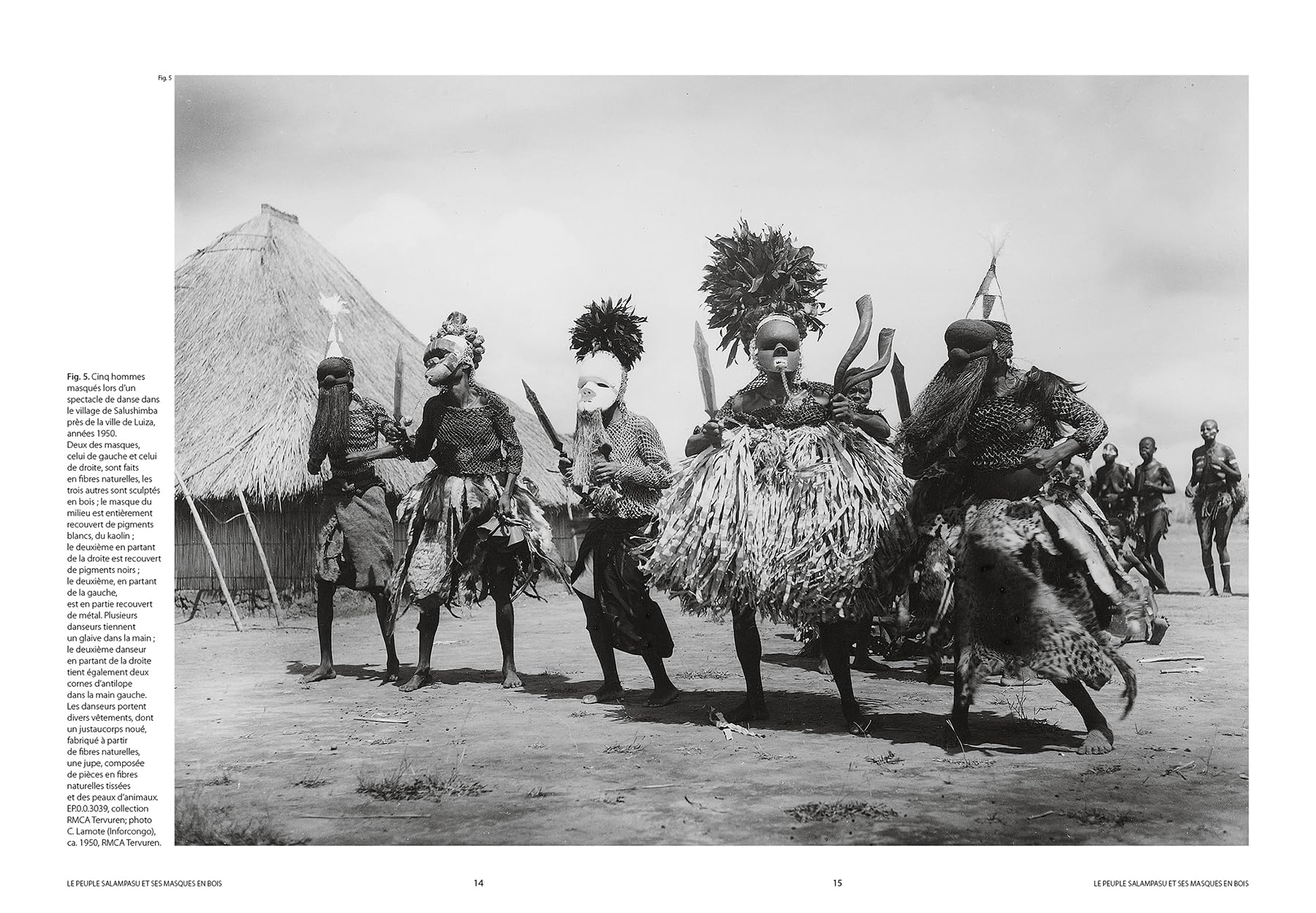 Masques Salampasu. Visages d'ancêtres guerriers. Ediz. a colori