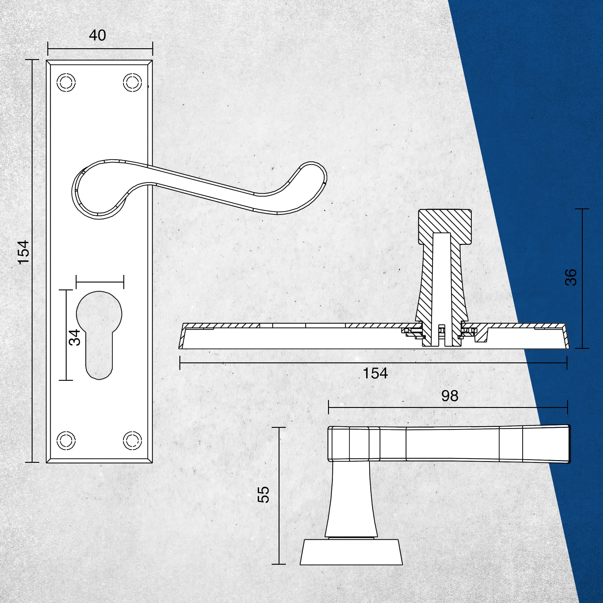 Poignée De Porte Classique Pour Une élégance Traditionnelle - HIRA