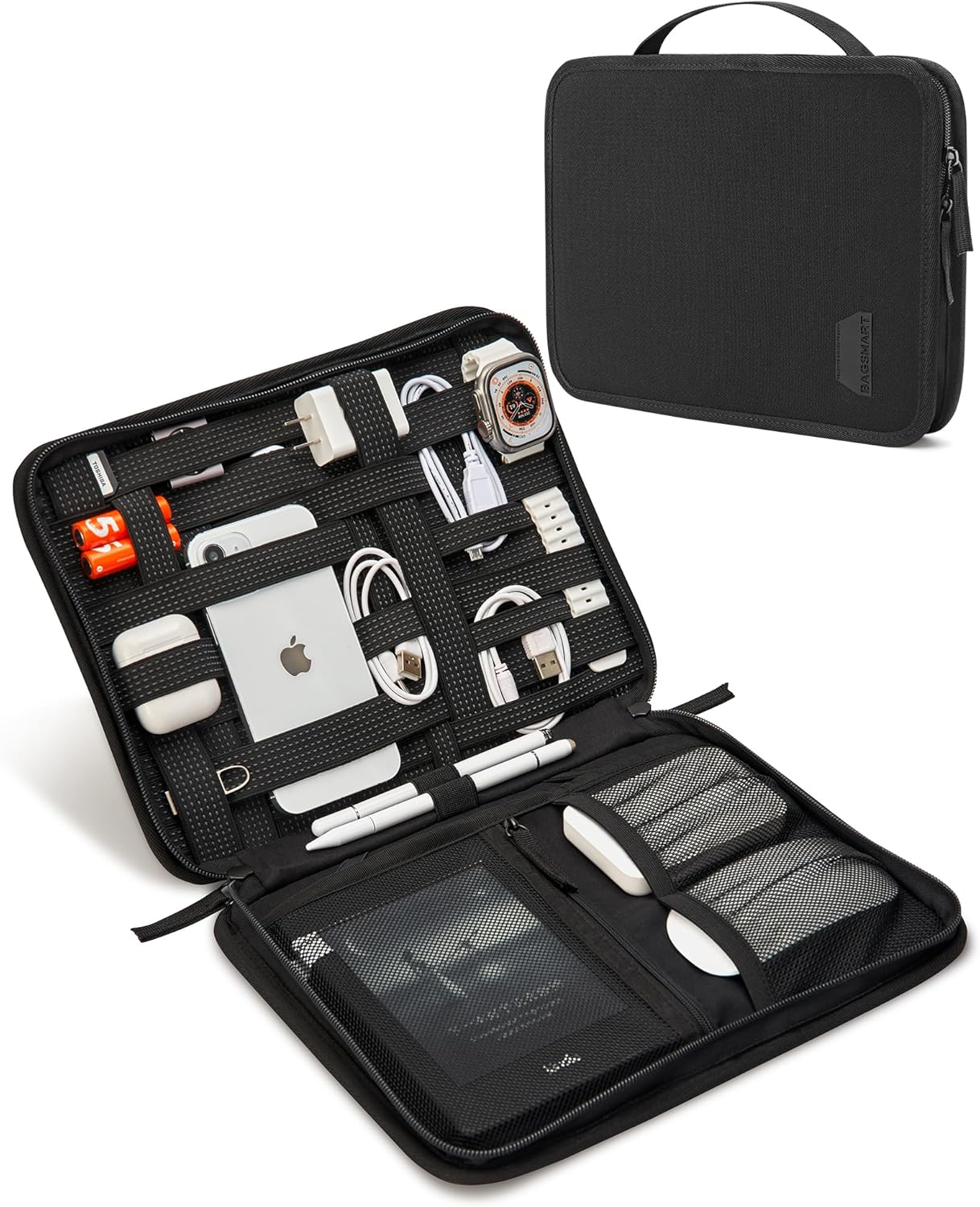 BAGSMART Electronics Organizer Case,Travel Cable Organizer