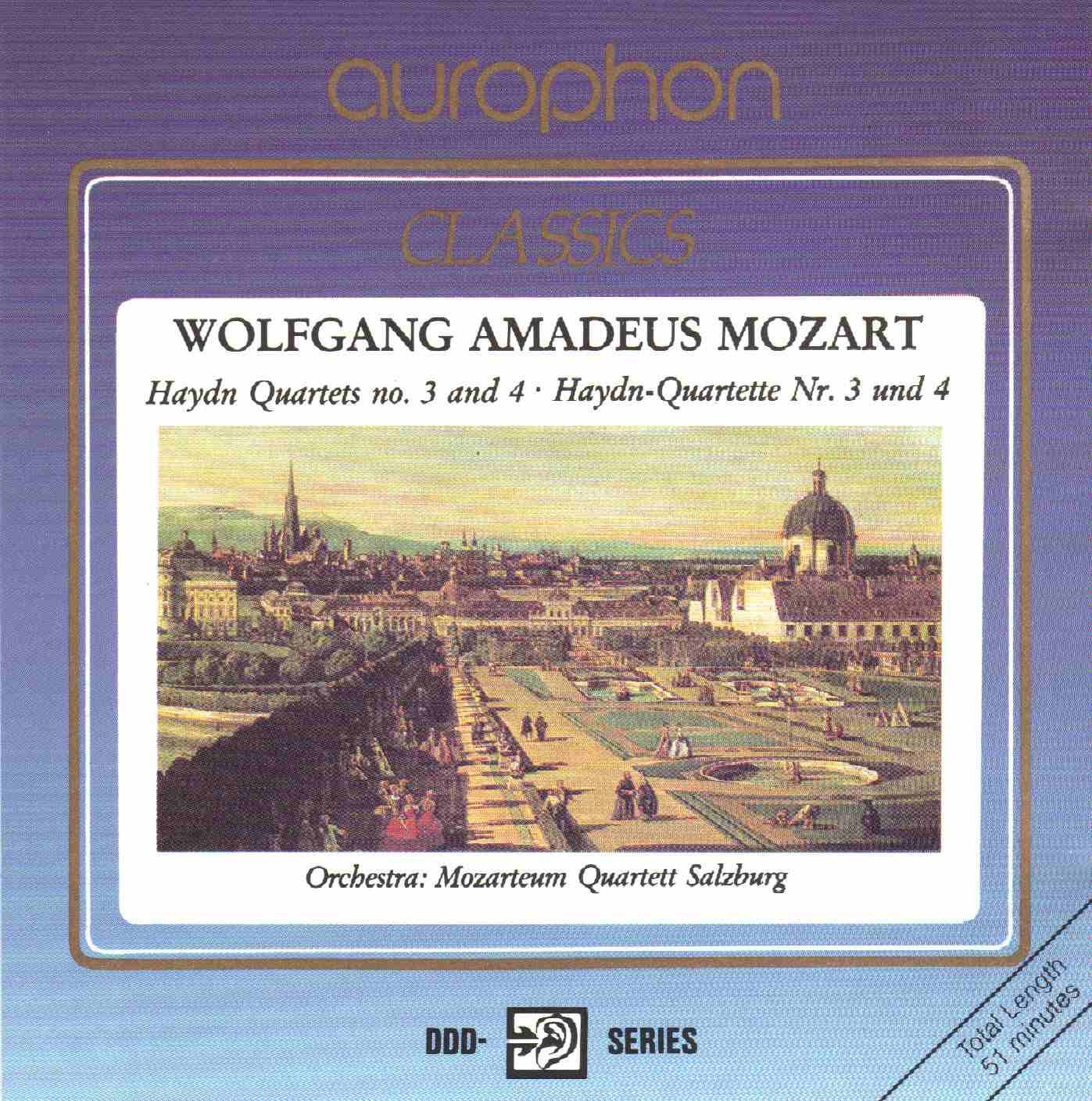 HAYDN QUARTETS NOS. 3 & 4 [Audio CD]
