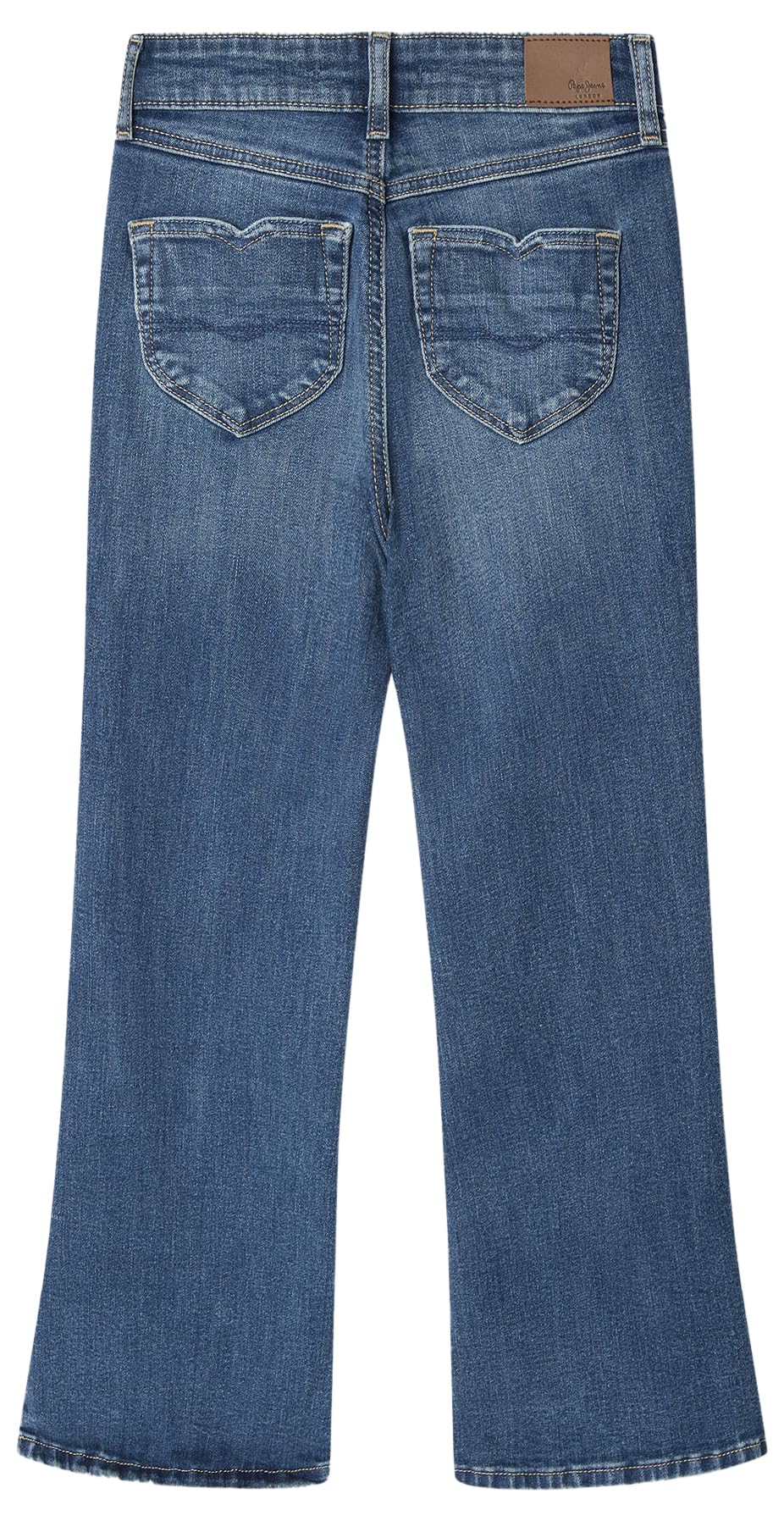 Pepe Jeans Mädchen Slim Flare Hw Willa Jeans