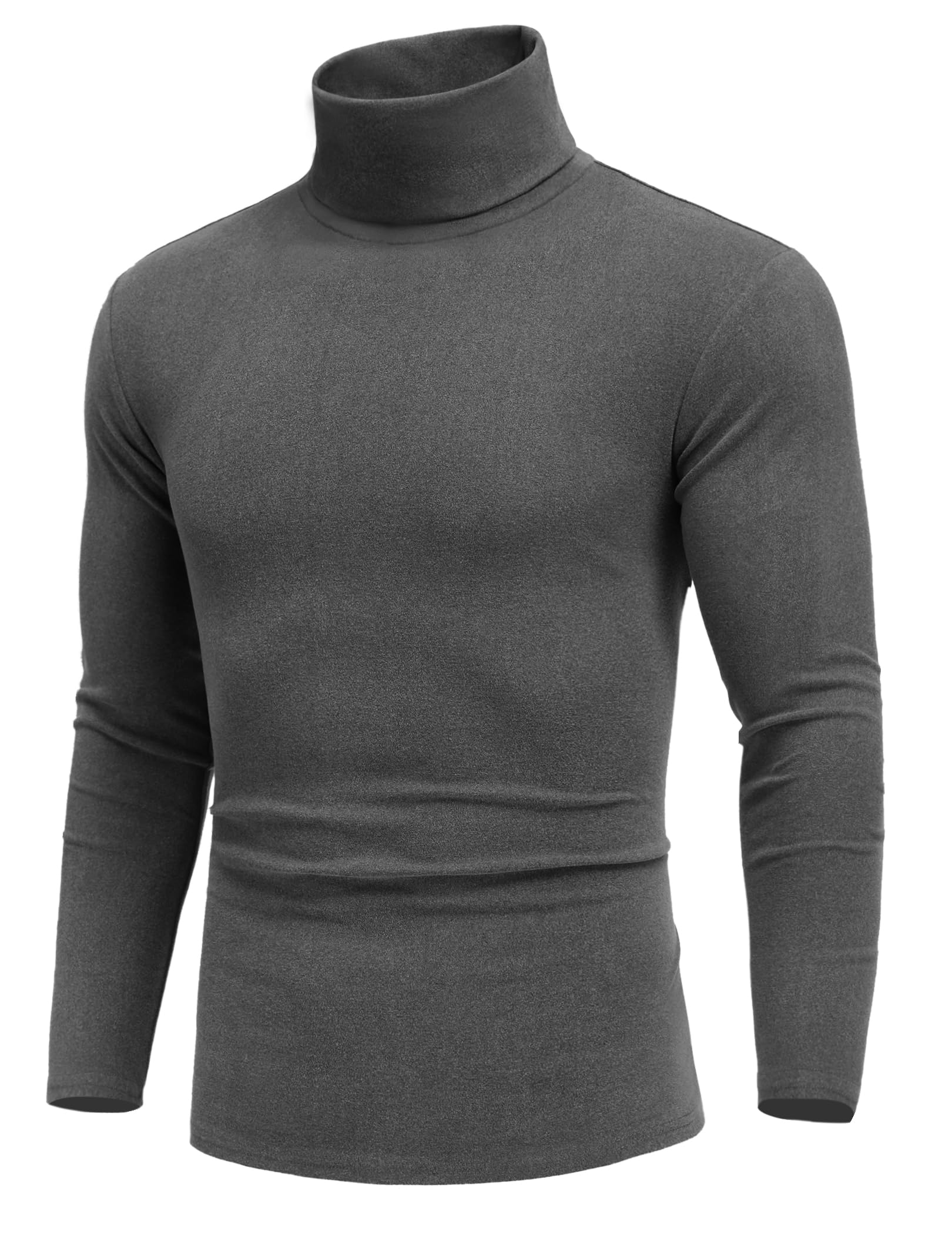 COOFANDY Rollkragenshirt Herren Rollkragenpullover Turtleneck Langarmshirt Rollkragenpulli Regualr Unterzieh