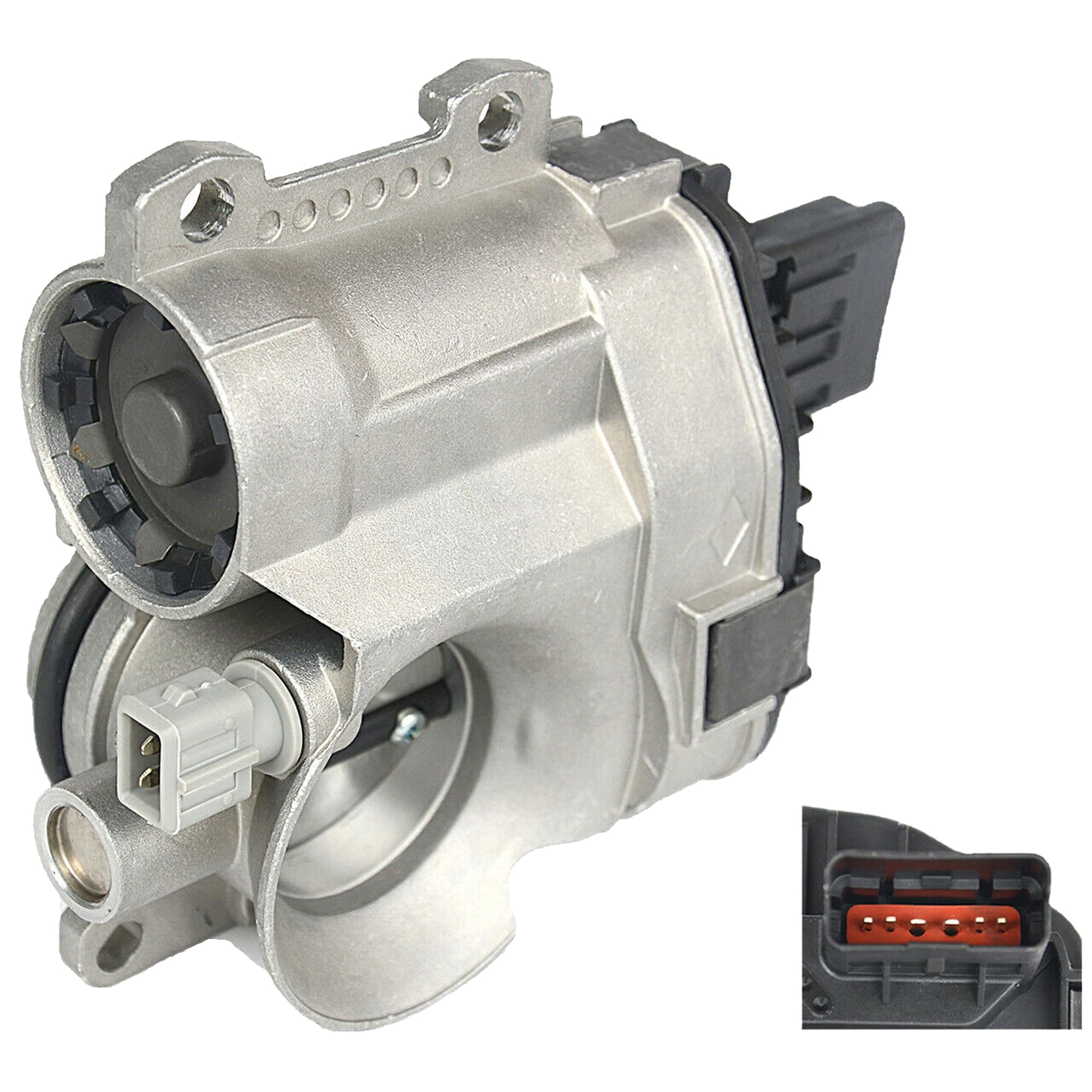 Partsline Boîtier papillon moteur 1.2 16V D4F compatible avec Clio II, Twingo I, Kangoo, Modus, Kubistar | équivalent à 8200067219, 7701051585